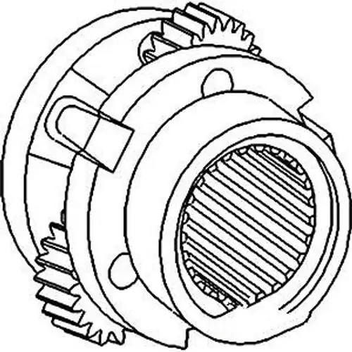 A-1886634M91 Massey Ferguson Parts Planetary Pinion Carrier 2500 204 205 2