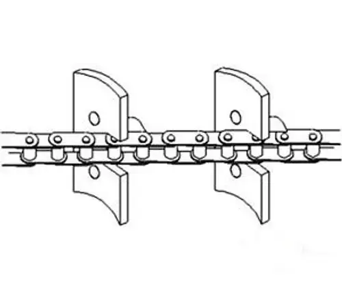 A-253665M91 Massey Ferguson Parts Chain Return Grain Elev. 750 760 850 855