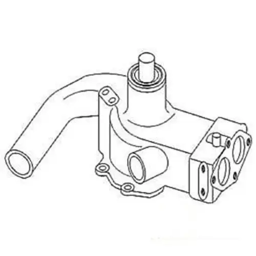 A-3641365M91 Massey Ferguson Parts Water Pump 15/16 Shaft 1105 1130 1135
