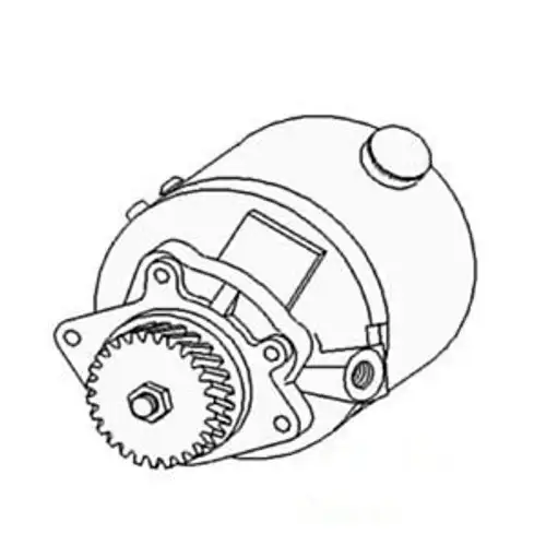 A-E7Nn3K514Ca Ford Tractor Pump Power Steering 345C 345D 445 445A 445C 445D
