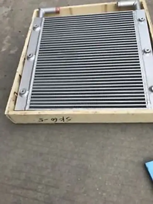 Sk60-6 Oil Cooler Core Assy Hydarulic Oil Cooler Kobelco Excavator