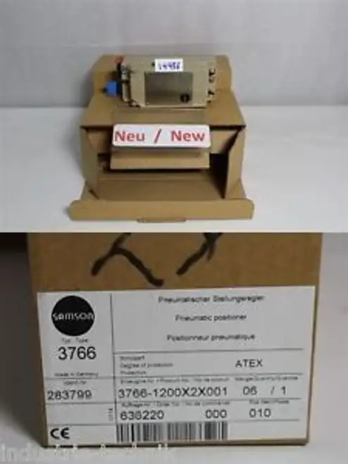 Samson 3766 Pneumatic Positioner 3766-1200X2X001