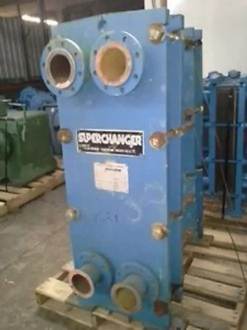 Superchanger Plate Heat Exchanger Model S3-HJ-26 100 psi SKU PT87118712