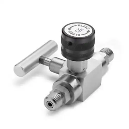 Ralston QTHA-BLS0-HH Block & Bleed Valve - male inlet x male outlet