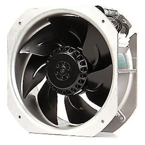 EBM-PAPST Axial Fan115VAC8-7/8In H8-7/8In W W2E200-HK86-01