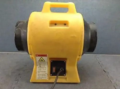 Americ Corp Vaf1500A 115V 8 In. Light Industrial Confined Space Ventilator 89399