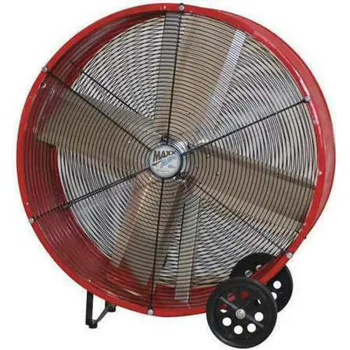 Maxx Air Bf36Dd Red 36" Direct Drive Drum Fan - 2 Speed