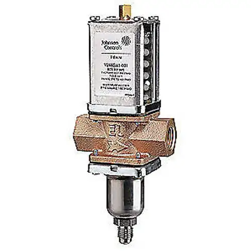 JOHNSON CONTROLS Water Regulating Valve2 Way3/4 In V246GC1-001C