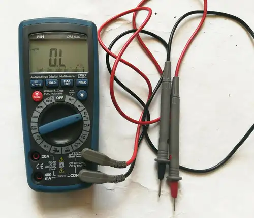 Pdi Dm-930 Handheld Automotive Multimeter Blue