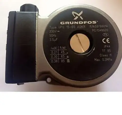 BAXI CIRCULATOR GRUNDFOS UP 15-50 AO ART. 005661200 JJJ005661200 PUMP 15 50