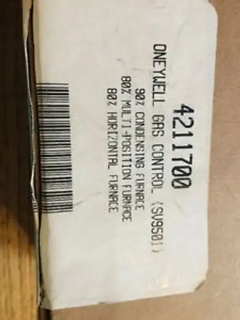 4211700 Honeywell Gas Valve Oem York/Coleman
