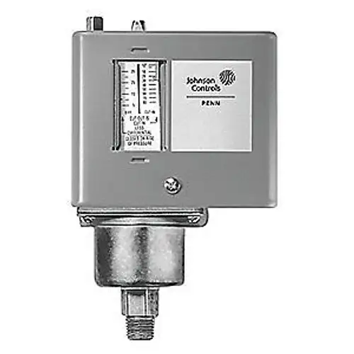 JOHNSON CONTROLS Steam Pressure Control0-15 lb P47AA-1C
