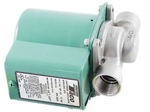 Taco 006-St4 Stainless 3/4 115V 1/40Hp Threaded Cartridge Circulator 006St4