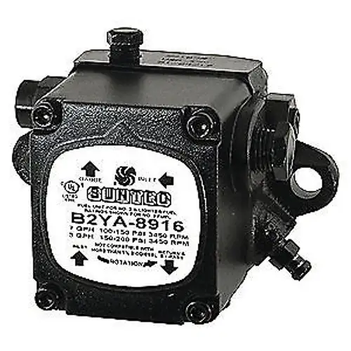 SUNTEC Oil Burner Pump3450 rpm7gph100-200psi 21188GU