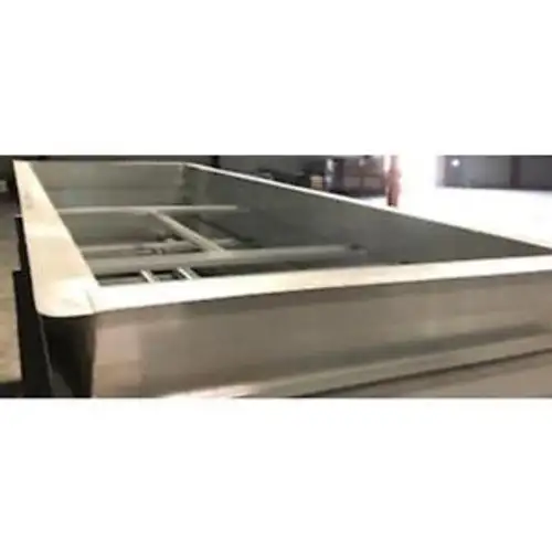 Empire Metal Products 340-8Fa/Pw-504475 8 High 15 To 20 Ton Flat Roof Curb
