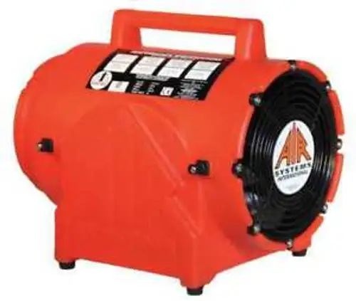16 Axial Confined Space Fan Air Systems International Cvf-8Ac