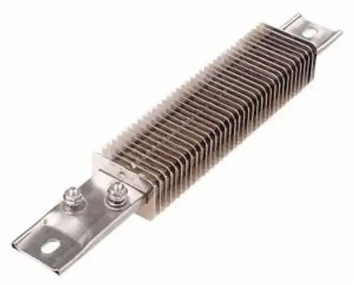 Finned Strip Heater Offset 1200??F 240Vac Watts 1000 Overall Length 23-3/4