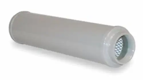 Solberg 15-3/4 In. High Flow Carbon Steel Regenerative Blower Silencers Slcr-200