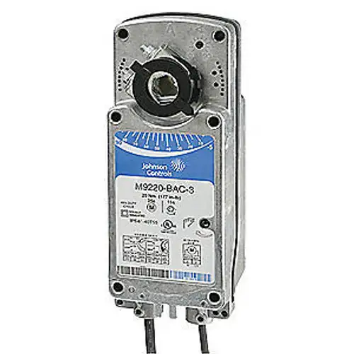 JOHNSON CONTROLS Electric Actuator150 sec.24VAC/DC M9220-GGA-3