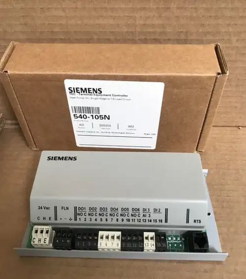 Siemens 540-105N Heat Pump Ctlrsingle Stage