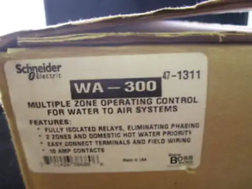 Erie Wa300 Hydro-Air 2 Zones With Priority Nos Wa-300