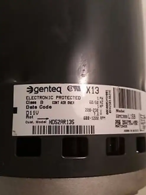 Oem CarrierBryant and Payne HD52AR135 GENTEQ X13
