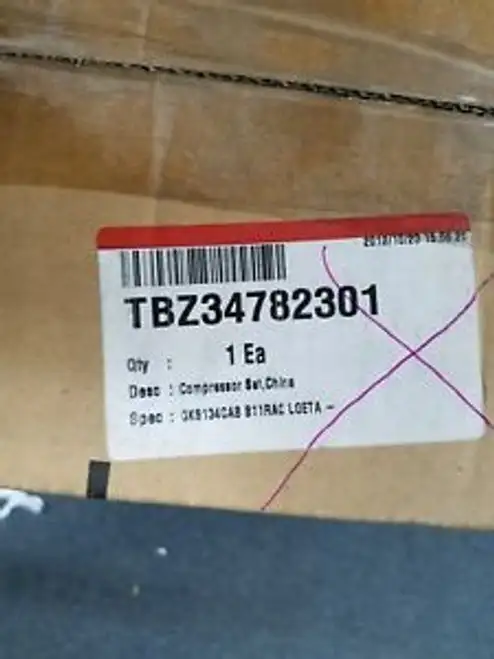 Tbz34782301 Lg Air Conditioner Compressor