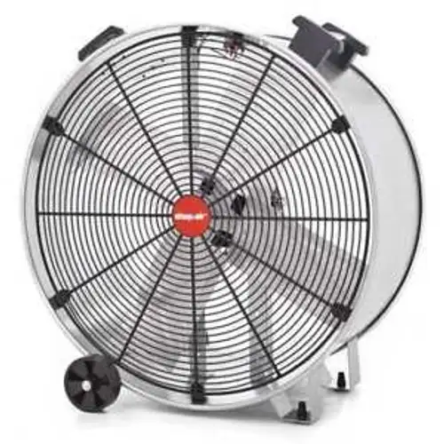 Shop-Air 2413D-13Ah-Gwh Galv. Steel Direct Drive Drum Fan24. G6284446