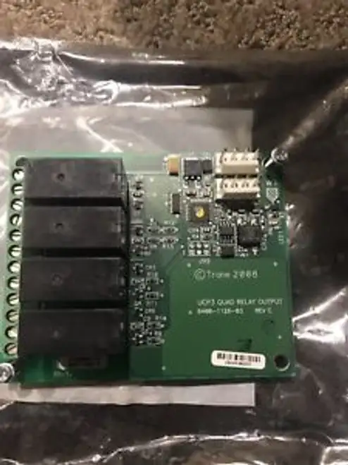 TRANE 6400-1126-03 UCP3 QUAD RELAY OUTPUT MODULE