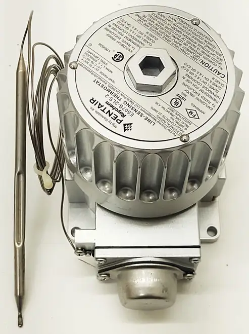 PENTAIR RAYCHEM E507S-2LS-2 DIGITRACE DOUBLE-POLE LINE SENSING THERMOSTAT FOR HZ