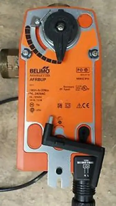 Belimo AFRBUP-S Valve & Actuator Spring Return180 in-lb On/Off24 to 240V