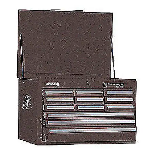 KENNEDY Steel Top Chest29 W x 20 D x 20-11/16 H 2912MPB Brown
