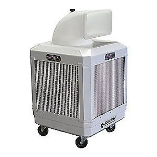 Metal/ABS Plastic Portable Evaporative Cooler1560/1320cfm GWC-1/3HPAOSC White