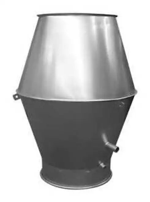 Nordfab 12 x 20 Round Jet Cap 22 ga. 3258-1200-100000