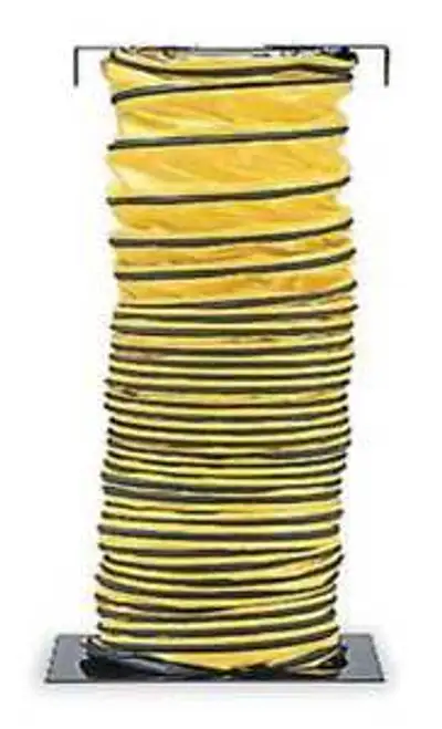 ALLEGRO 9650-15 Ventilation Duct 15 ft. Black/Yellow