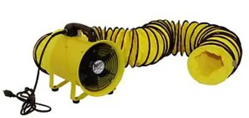 MOUNTO 1000CFM Confined Space Blower Exhaust Fan W/ Canister of 25ft Hoses