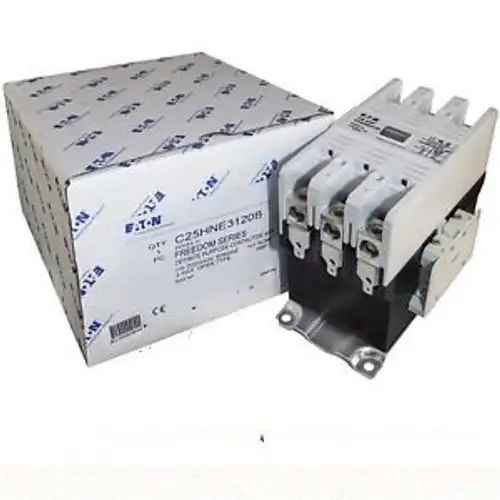 C25HNE3120B Eaton / Cutler Hammer Contactor - 120 Amp √≤ 3 Pole √≤ 208/240V Coil