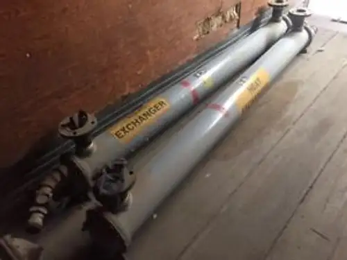 American Industrial Heat Transfer CS-1796-6-6-IP Shell 300 psi tubes 150 psi