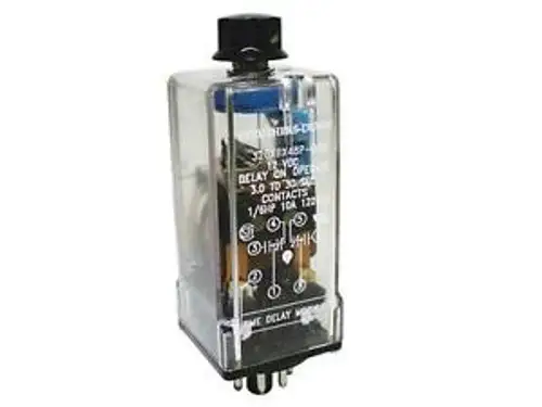 Struthers-Dunn 326XCX48P-010-24D Relay 24VDC 10A 3PDT (34.9x34.. US Authorized