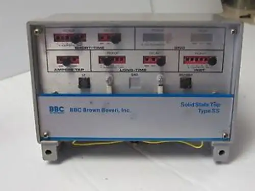 BBC BROWN BOVERI POWER SHIELD SOLID STATE TRIP UNIT 60990-3-T002 609903T002
