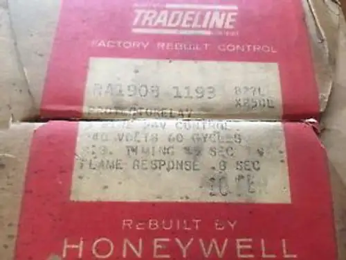 Tradeline Honeywell RA1908 1193 Protectorelay-Rebuilt by Honeywell