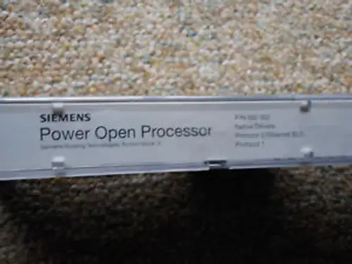 - Siemens POWER PROCESSOR MODULE 562-002 APOGEE AUTOMATION