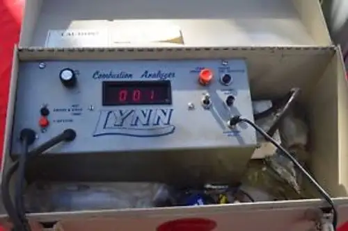 Lynn Combustion Analyzer Model 6500-B W/ Metal Case
