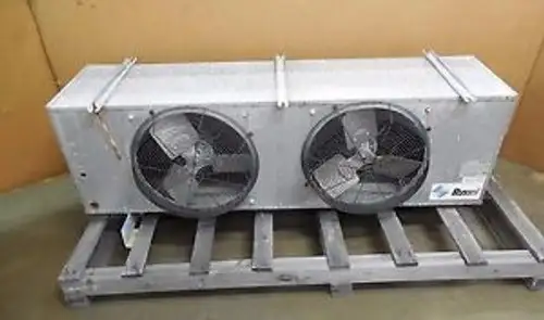 Russell Uah2-365 2 Fan Medium Temp Walk In Cooler Evaporator R-22 36500 Btuh