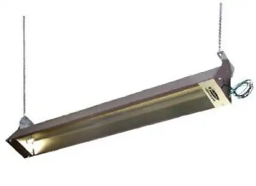 TPI OCH57240VSSE Series OCH Outdoor/Indoor Rated Quartz Electric Infrared Hard