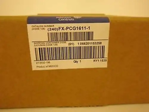 Controllore Johnson Controls 10 Pt Prog OEM FX-PCG1611-1