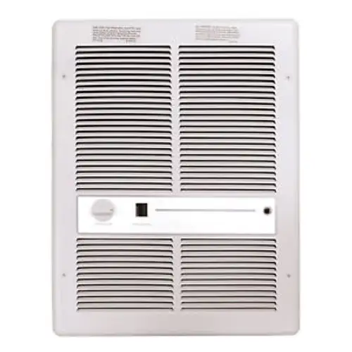 TPI HF3316T2SRPW Fan Forced Wall Heaters W/ Summer Fan Switch 4000/3000/2000/15