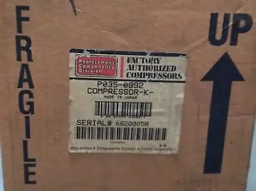 CP-P0350992-Carrier Compressor 265V 1PH R22 AC/HP