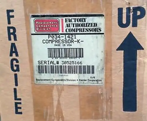 CP-P0341421 - Matsushita-Carrier Compressor