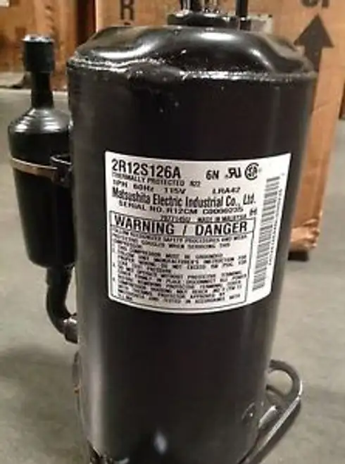 ~~CP-P0340704-Carrier Compressor 2R12S126A 115V R22